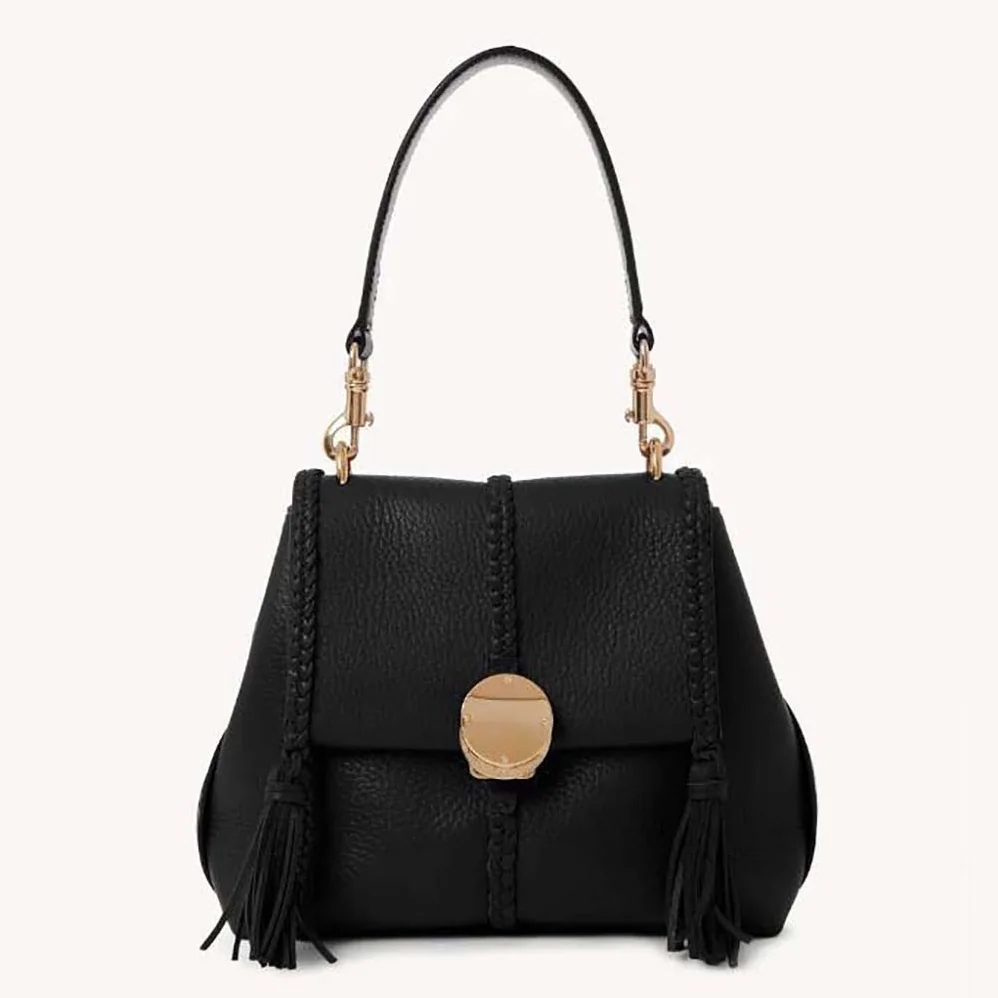 Chloe Penelope Small Soft Shoulder Bag for Women in Black Chloe Penelope Small Soft Shoulder Bag for Women in Black