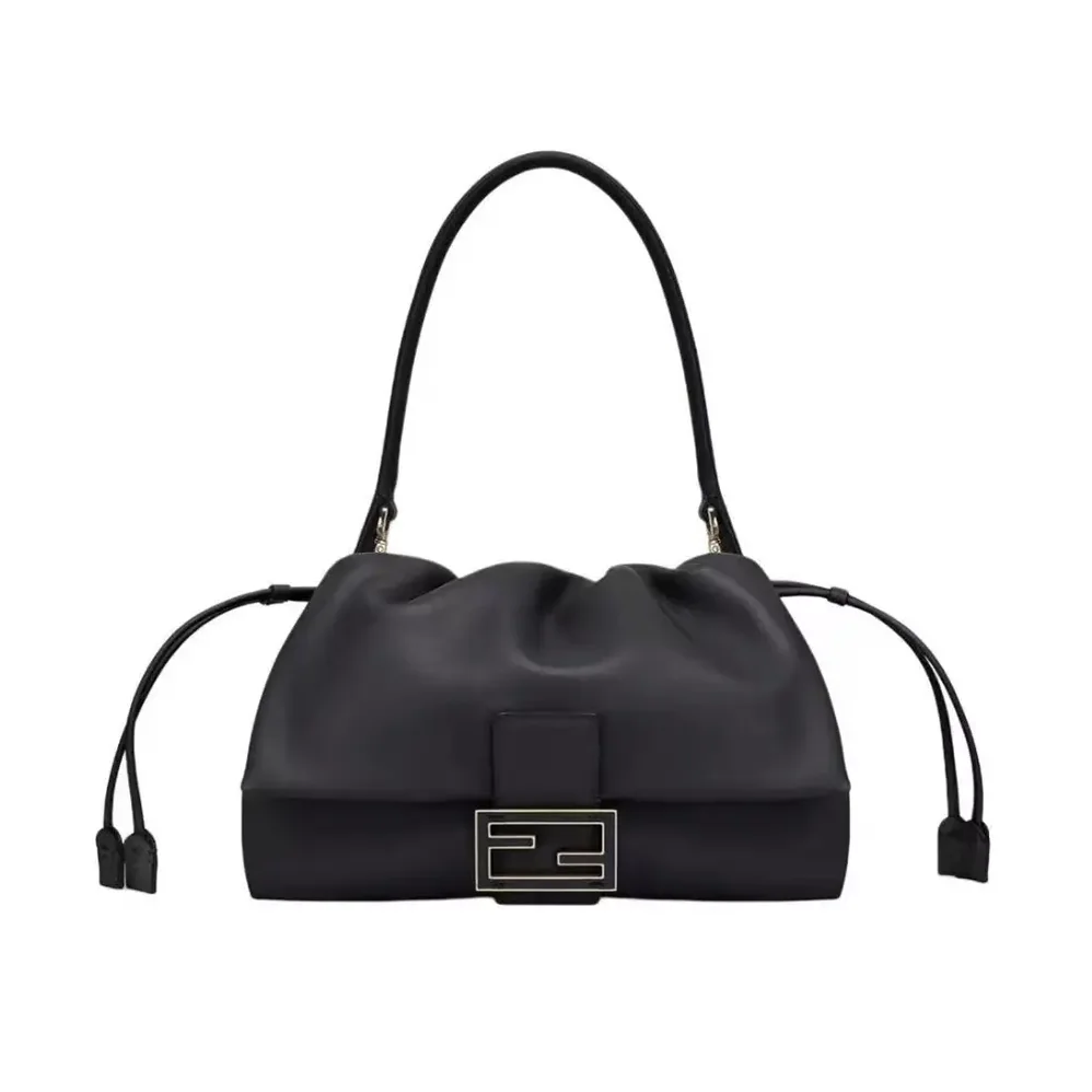 Fendi Mamma Baguette Large Nappa Leather Bag for Women