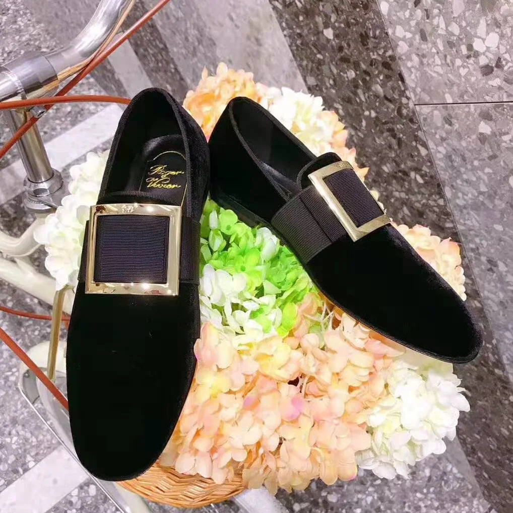 Roger Vivier Tuxedo Loafers for Women in Black