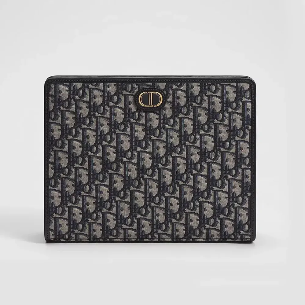 Dior 30 Montaigne Dea Pouch Blue Dior Oblique Jacquard for Women Dior 30 Montaigne Dea Pouch Blue Dior Oblique Jacquard for Women