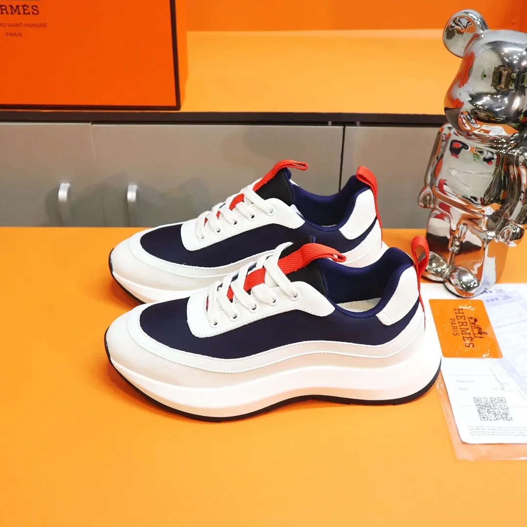 Hermes Gramme Sneakers Dark Blue Hermes Gramme Sneakers Dark Blue