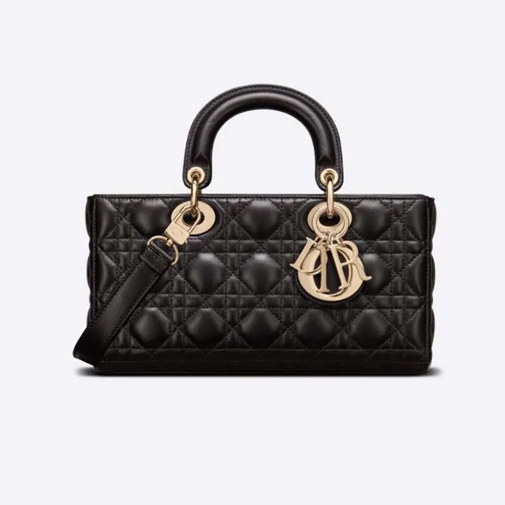 Dior Lady D-Joy Bag Black Cannage Lambskin for Women Dior Lady D-Joy Bag Black Cannage Lambskin for Women