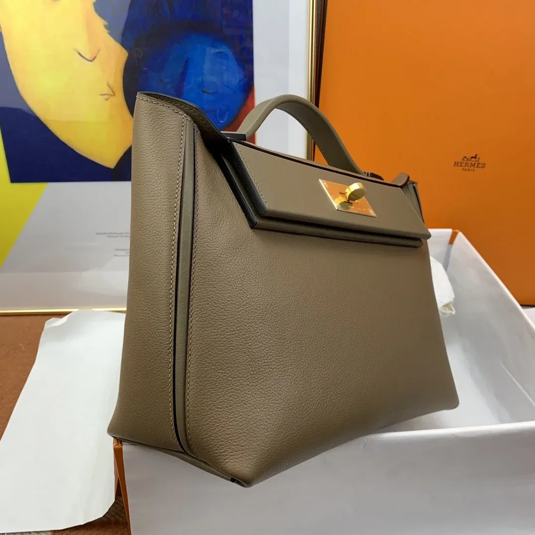 Hermes Clemence Swift Light Brown Hermes Clemence Swift Light Brown