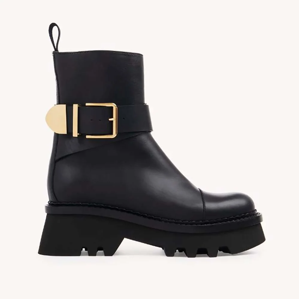 Chloe Owena Ankle Boots for Women in Black Chloe Owena Ankle Boots for Women in Black