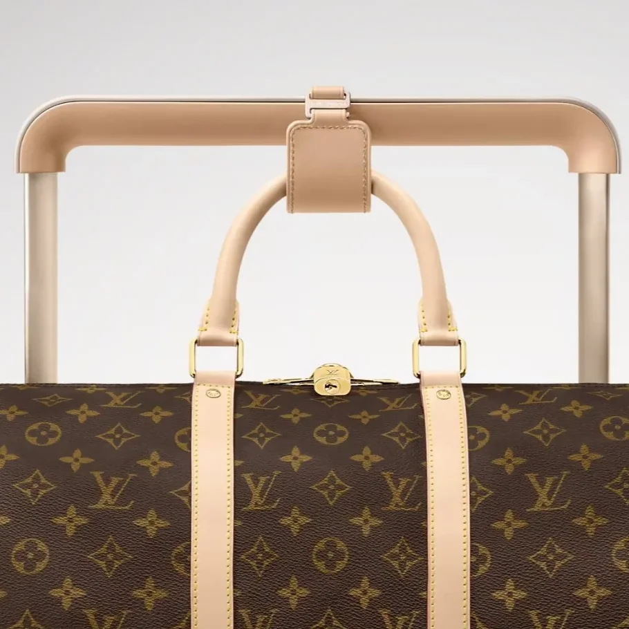 Louis Vuitton LV x TM Horizon 55 Suitcase in Multicolored Champagne Hardware