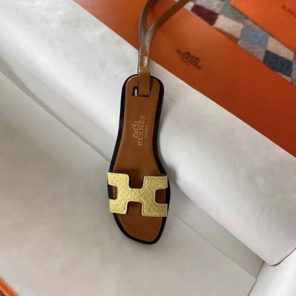 Hermes Oran Nano Charm in Yellow