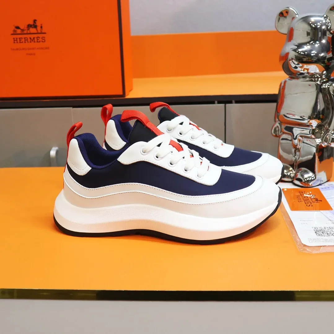 Hermes Gramme Sneakers Dark Blue Hermes Gramme Sneakers Dark Blue