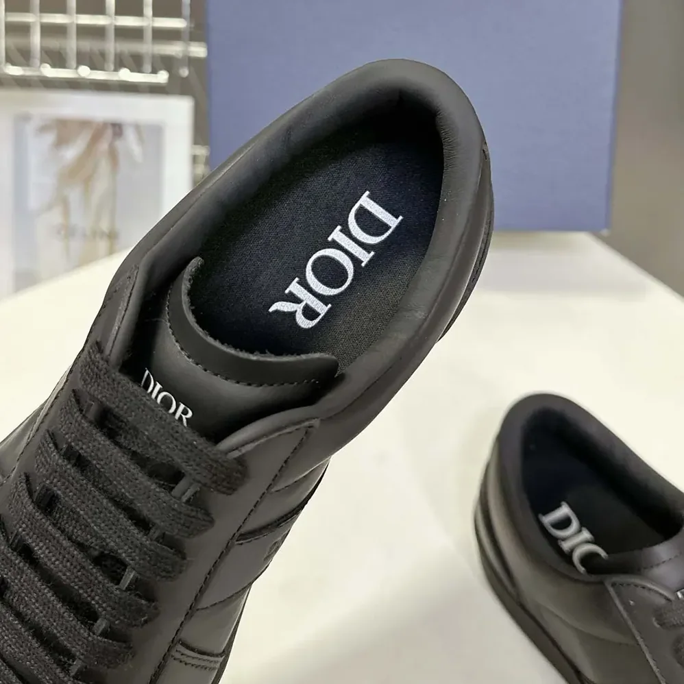 Dior B01 Matchpoint Sneaker Black Smooth Calfskin for Men