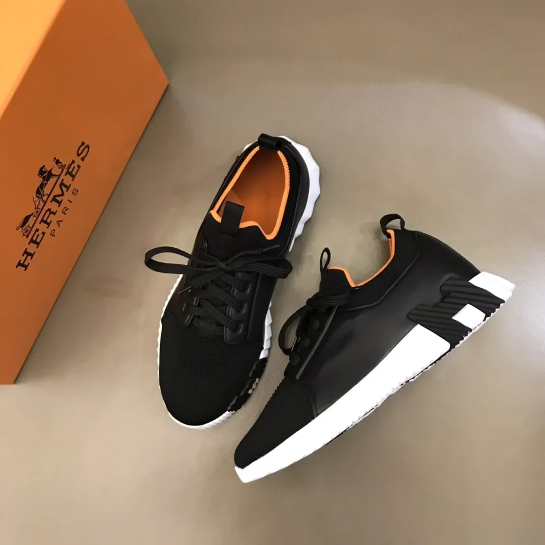 Hermes Depart Sneaker Black Hermes Depart Sneaker Black