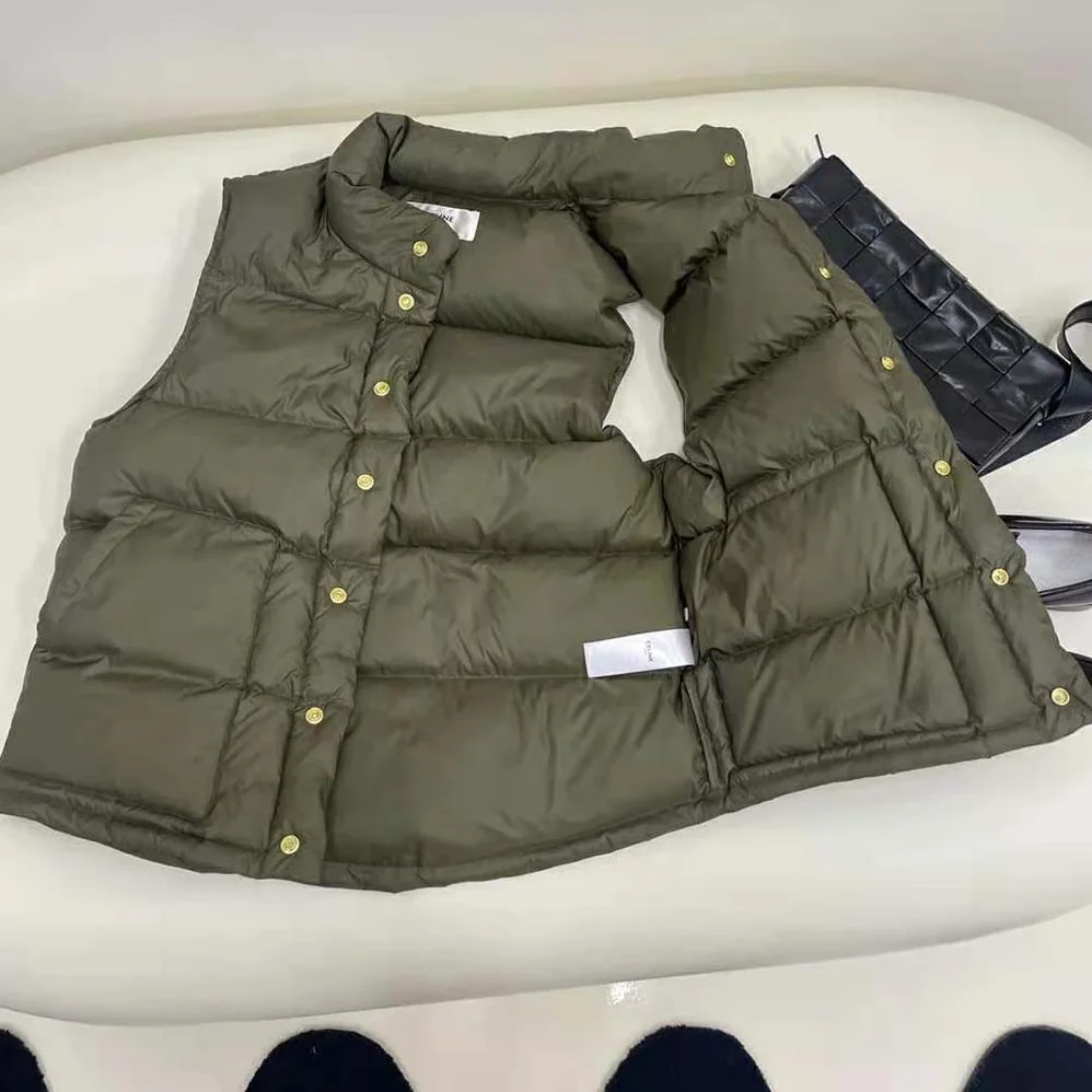 Celine Quilted Blouson Jacket in Lightweight Nylon for Women Celine Quilted Blouson Jacket in Lightweight Nylon for Women