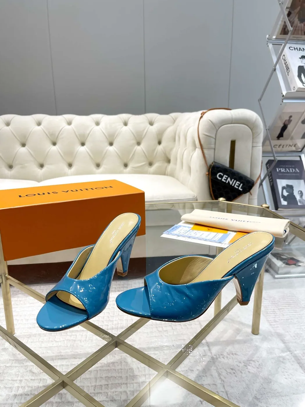 Louis Vuitton Super Mule Blue Louis Vuitton Super Mule Blue