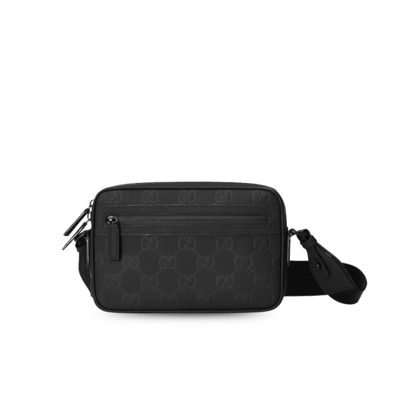 Gucci Rubber-Effect Small Crossbody Bag Black / Gucci Rubber-Effect Small Crossbody Bag Black /
