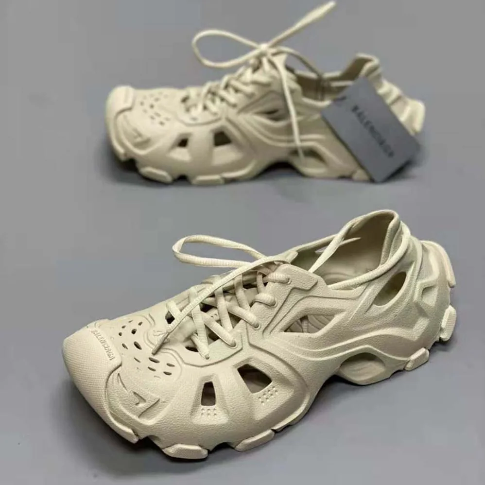 Balenciaga HD Lace for Unisex in up Sneaker in Nude