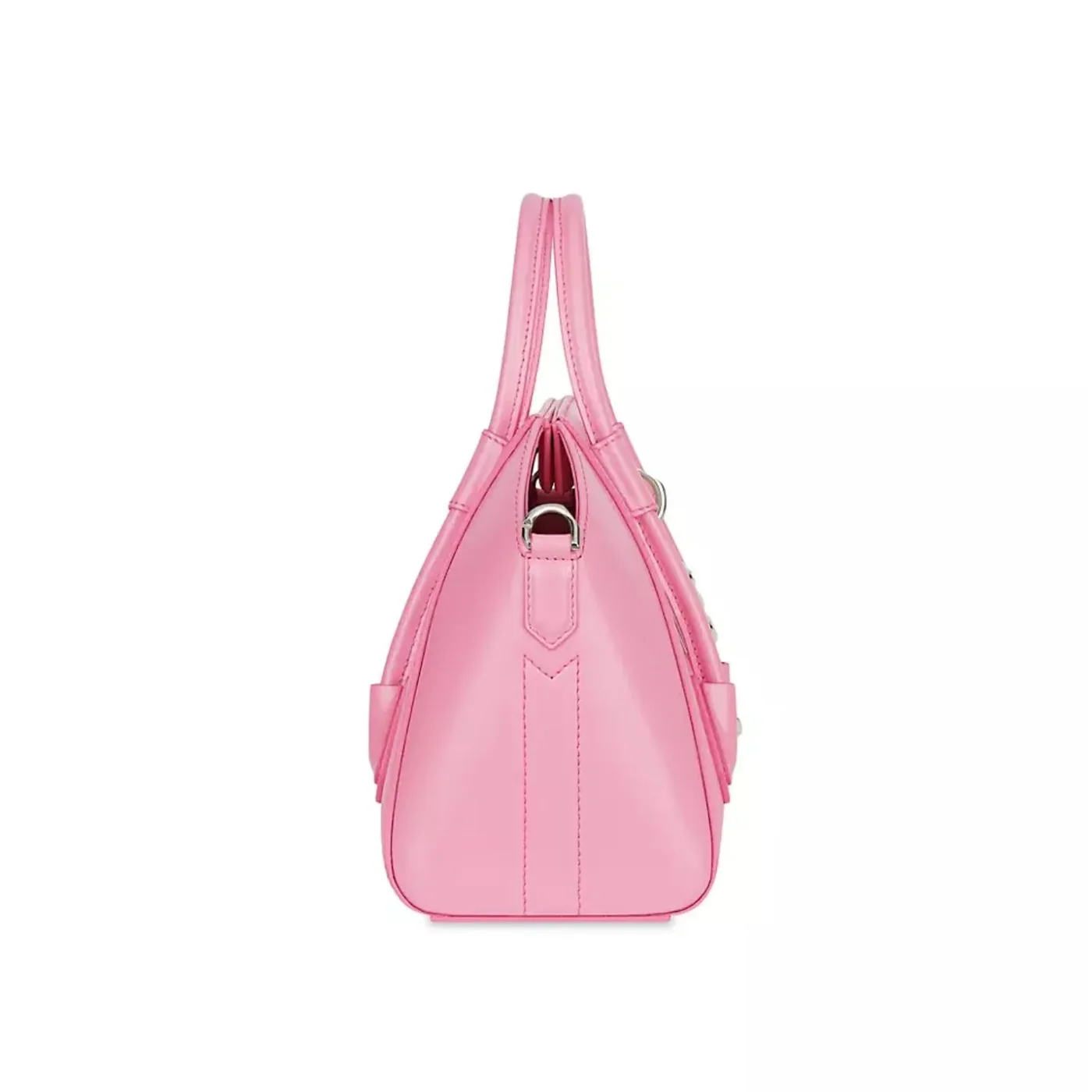 Givenchy Mini Antigona Lock Bag In Box Leather Bright Pink / Givenchy Mini Antigona Lock Bag In Box Leather Bright Pink /