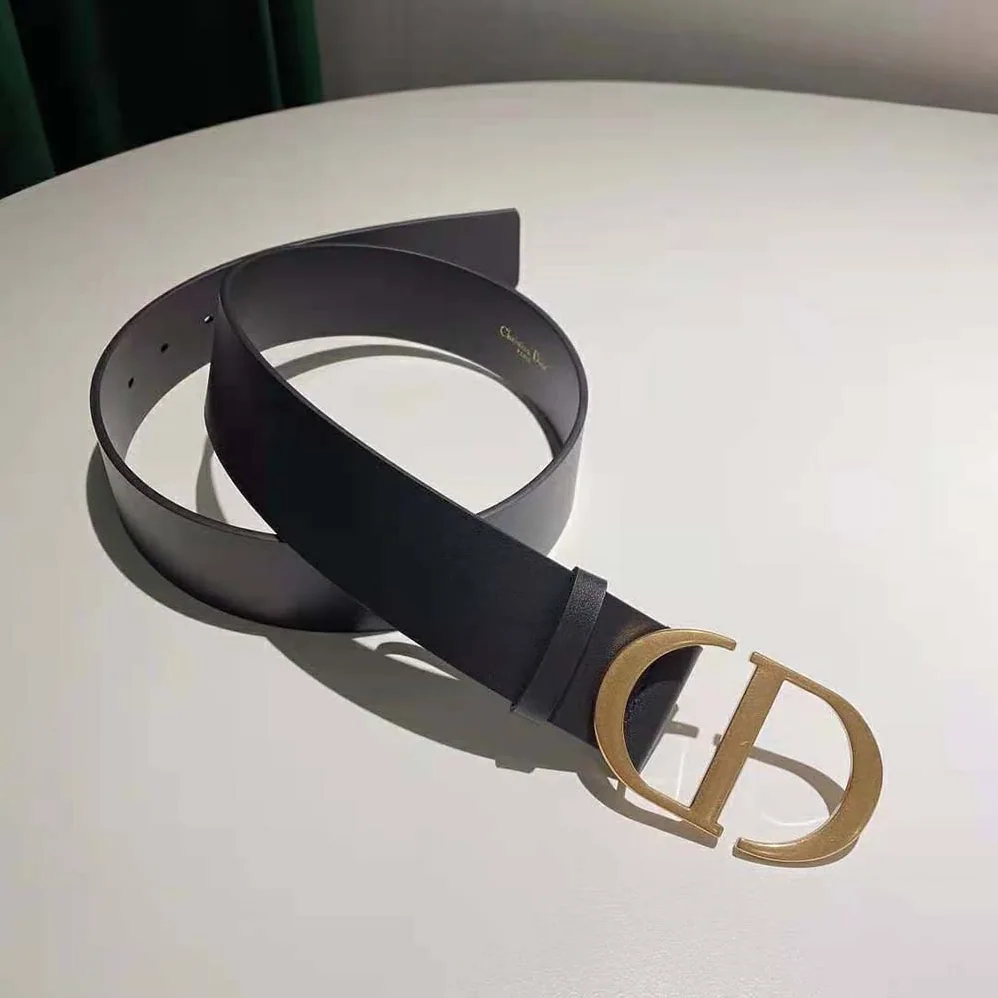 Dior 30 Montaigne Belt for Women in Black Dior 30 Montaigne Belt for Women in Black