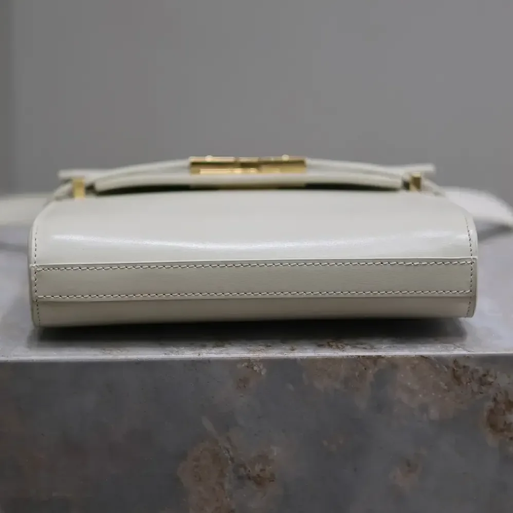 Saint Laurent YSL Mini Manhattan in Box Saint Laurent for Women in White