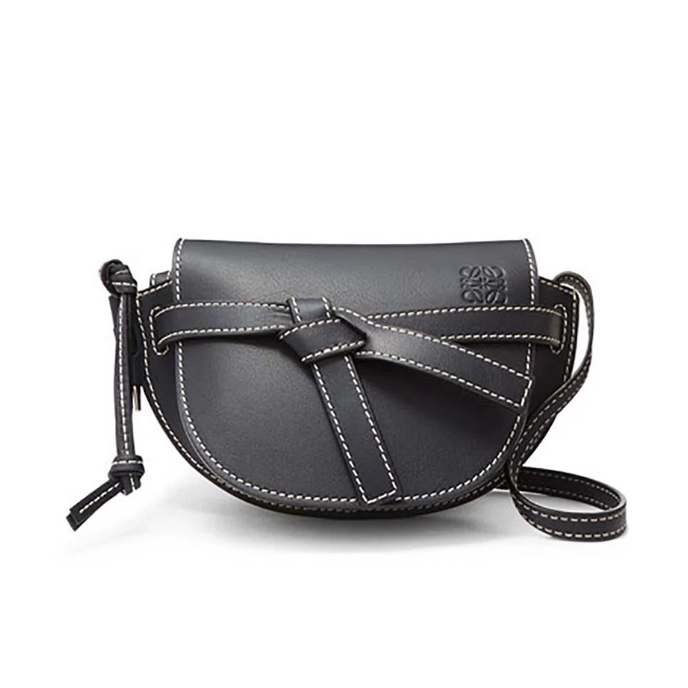 Loewe Mini Gate Bag Light Black Color for Women Loewe Mini Gate Bag Light Black Color for Women