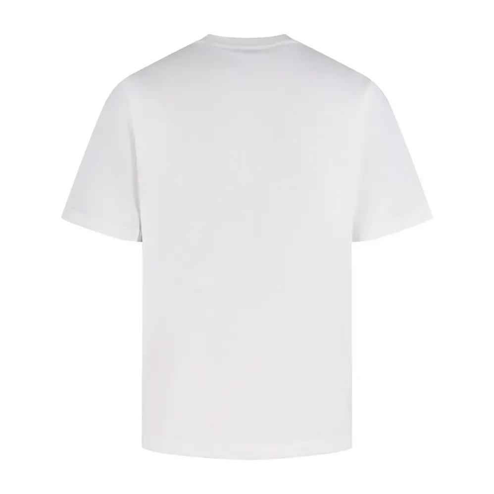 Burberry Knight Cotton T-shirt for Women in White Burberry Knight Cotton T-shirt for Women in White