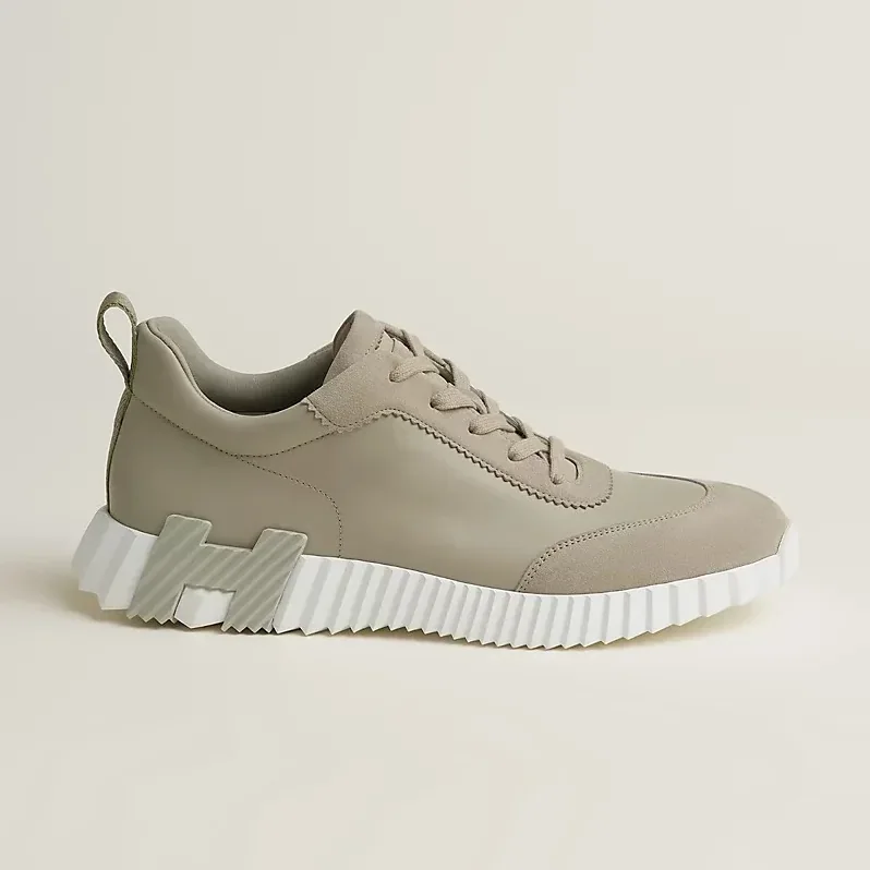 Hermes Bouncing Sneakers Beige Esquisse