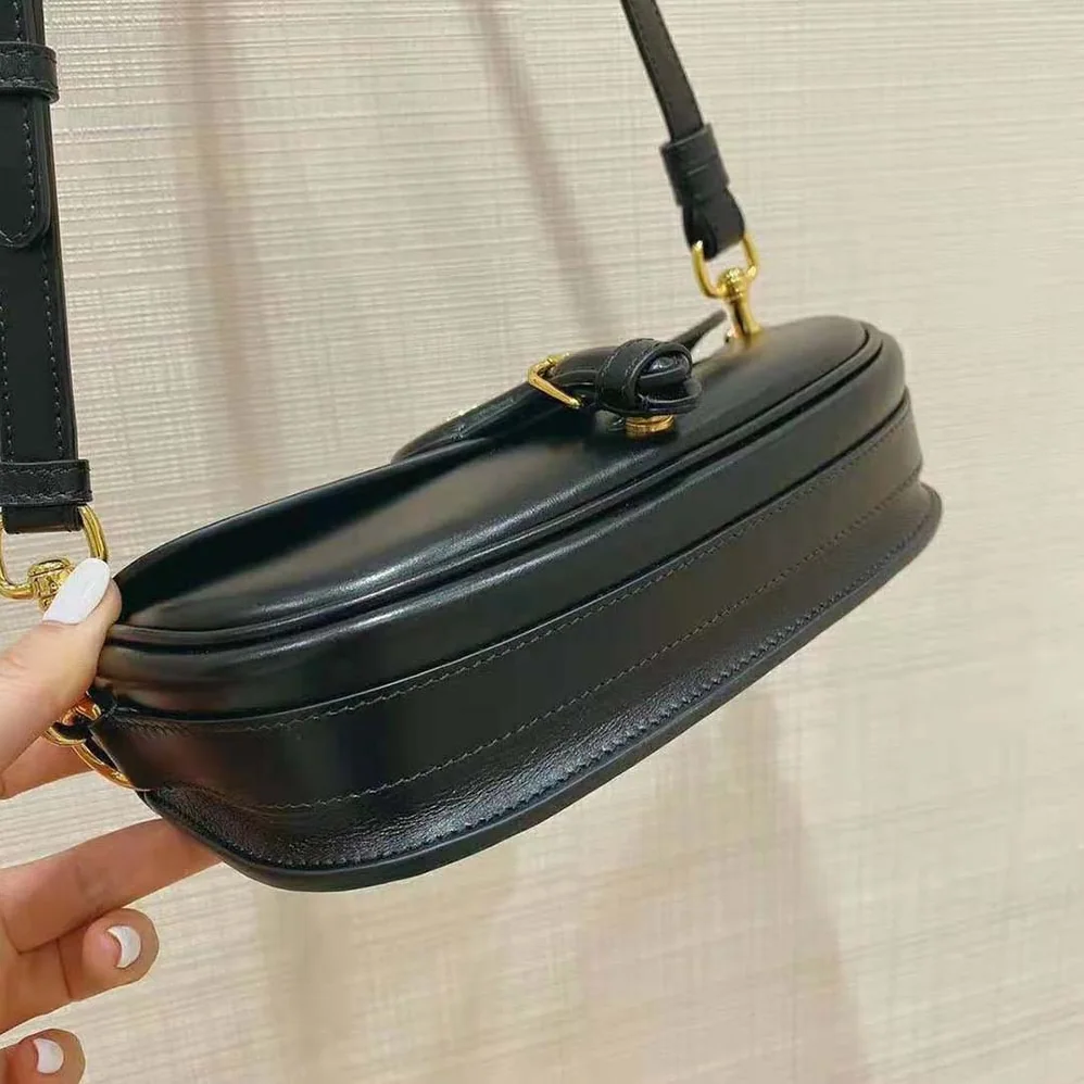 Dior Dior Bobby East-West Bag Black Box Calfskin for Women
