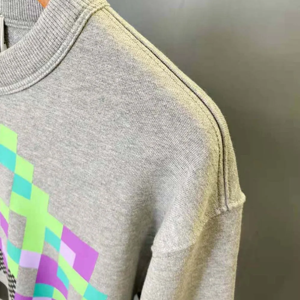 Burberry Monogram Motif Print Cotton Sweatshirt for Women Burberry Monogram Motif Print Cotton Sweatshirt for Women