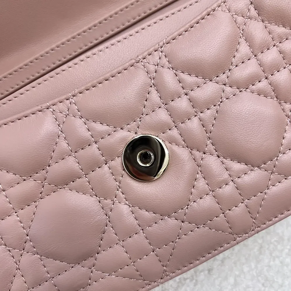 Dior My Dior Mini Bag Rose des Vents Cannage Lambskin for Women Dior My Dior Mini Bag Rose des Vents Cannage Lambskin for Women