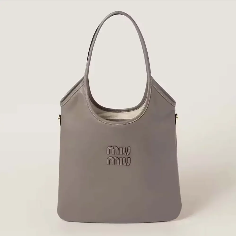 Miu Miu IVY leather bag for Women in Grey