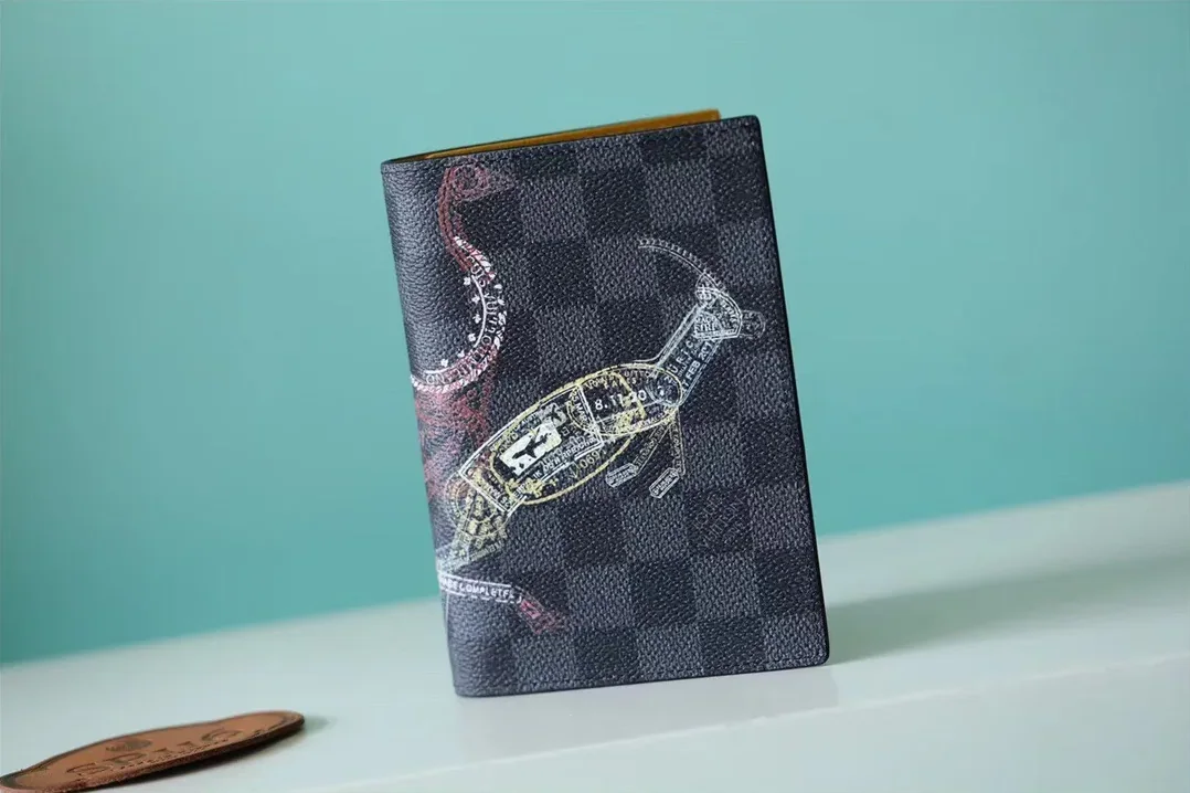 Louis Vuitton Passport Cover Damier Graphite Canvas