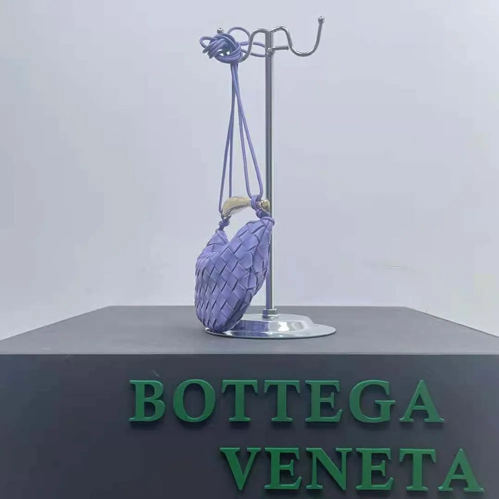Bottega Veneta Mini Sardine in Supple Lambskin Leather for Women in Purple