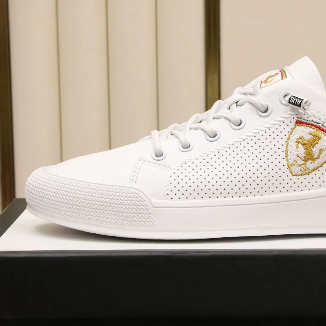 Gucci Ferrari Sneaker Loafer White for Men Gucci Ferrari Sneaker Loafer White for Men
