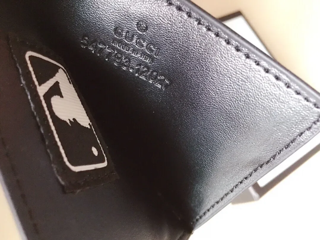 Gucci GG Embossed Card Case Black / Gucci GG Embossed Card Case Black /