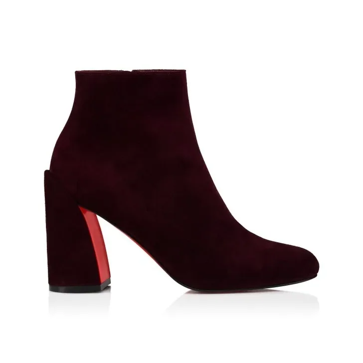 Christian Louboutin Jane Booty Low Boots Amara