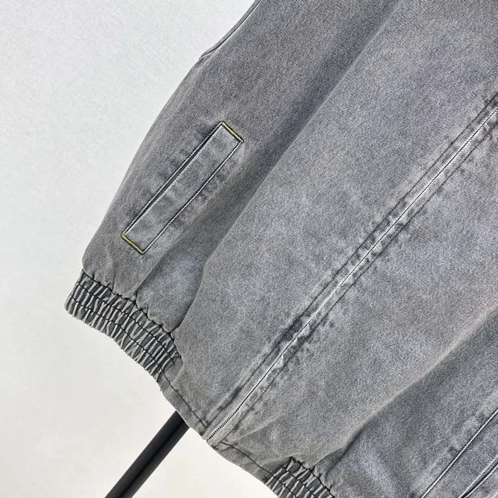 Miu Miu Chambray Blouson Vest for Women