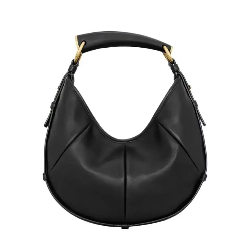 Saint Laurent YSL Mombasa Medium In Leather for Women in Black