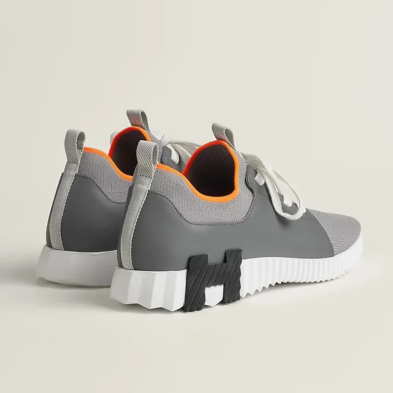Hermes Depart Slip in On Sneakers Osmium Grey Hermes Depart Slip in On Sneakers Osmium Grey