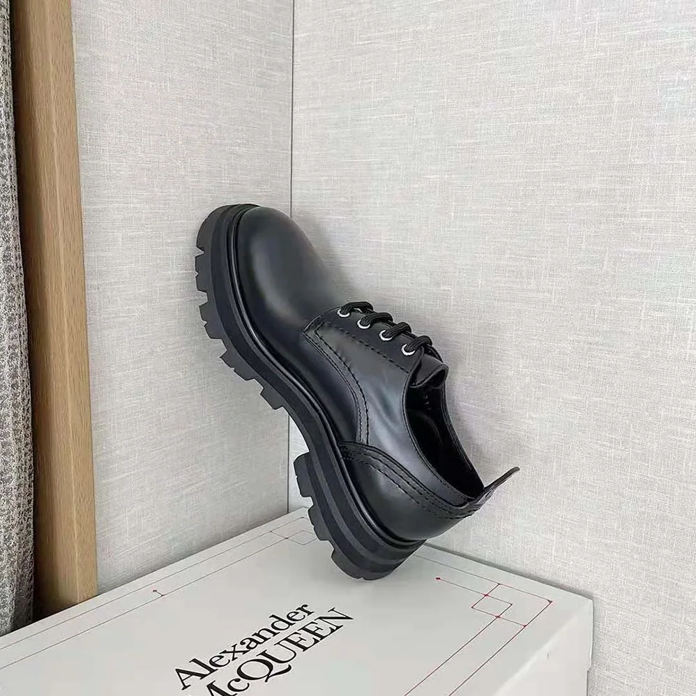 Alexander Mcqueen Wander Lace-Up for Women in Black