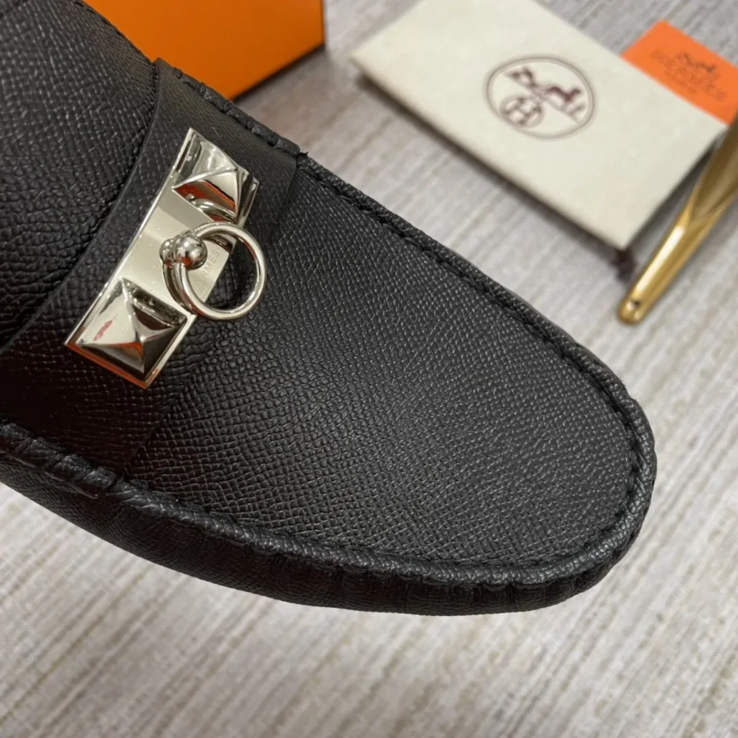 Hermes Irving Loafer Black Hermes Irving Loafer Black