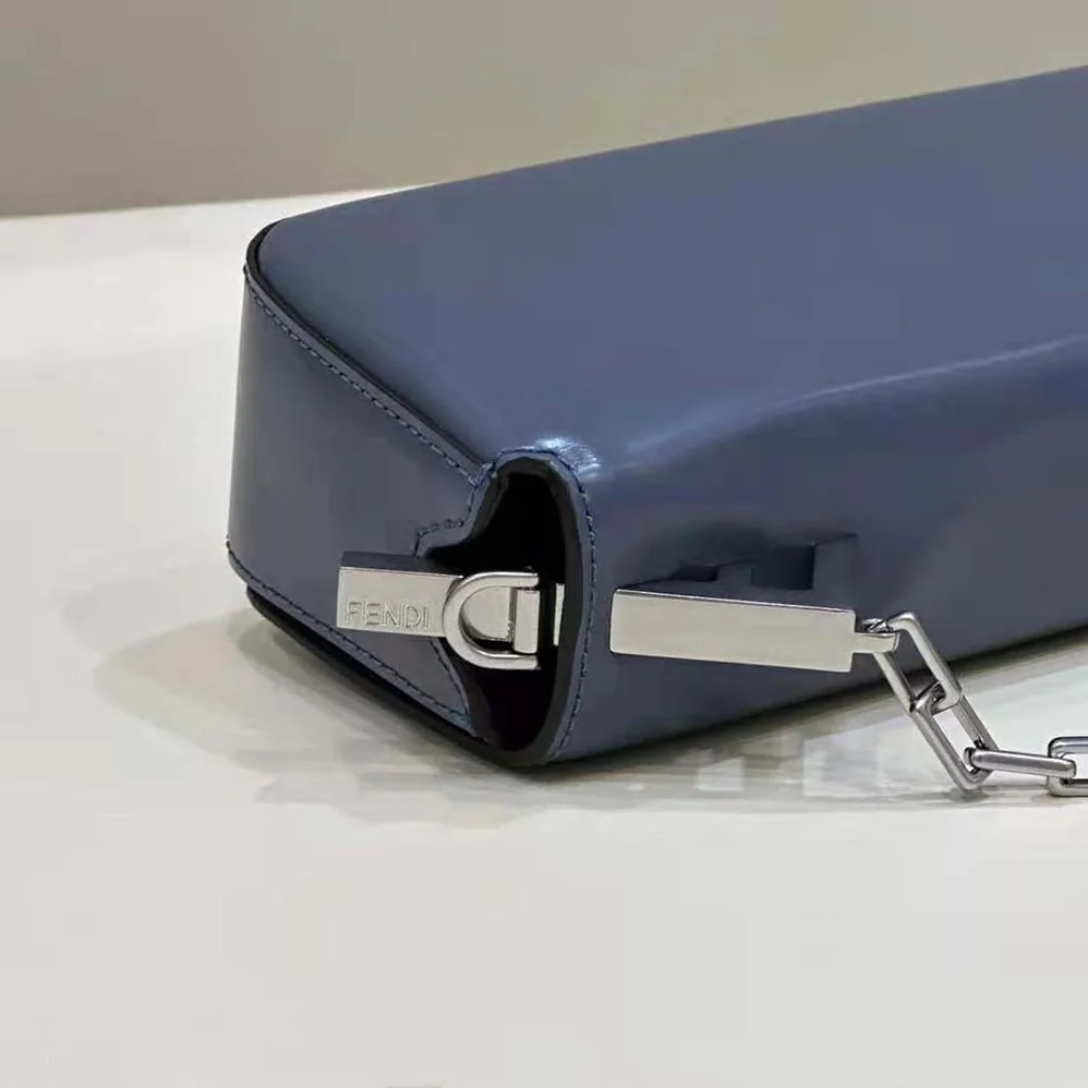 Fendi First Sight Blue Leather Mini Bag for Women Fendi First Sight Blue Leather Mini Bag for Women