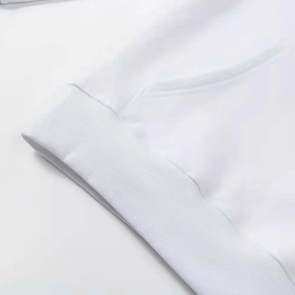 Dior Christian Dior Couture Hooded Sweatshirt White Cotton Fleece for Women