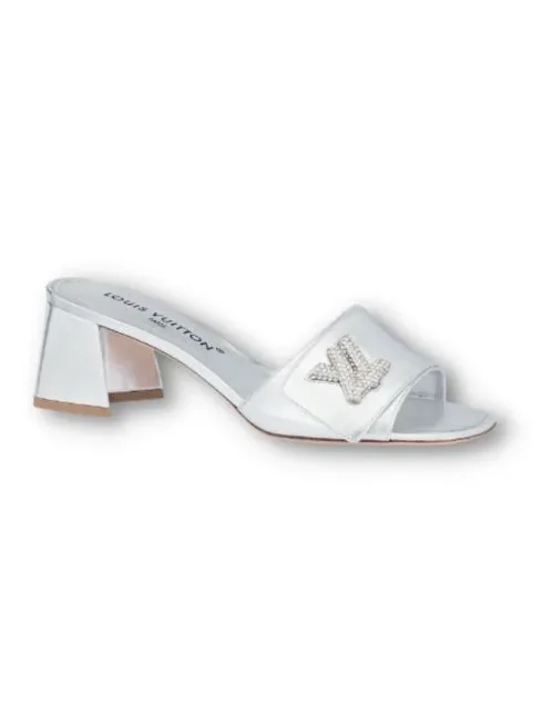 Louis Vuitton Shake Mule Silver 1AB2P1 Louis Vuitton Shake Mule Silver 1AB2P1