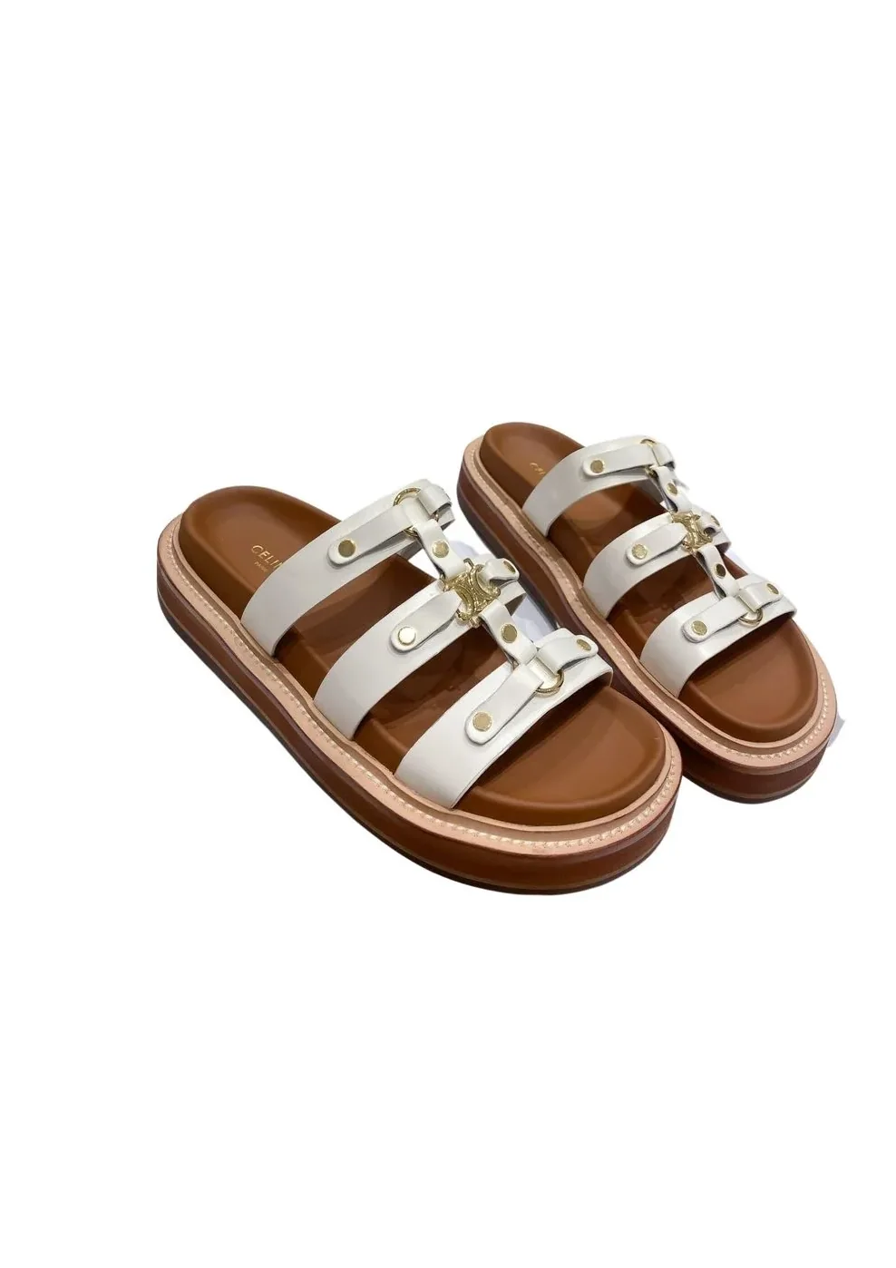Celine Slides Tippi White