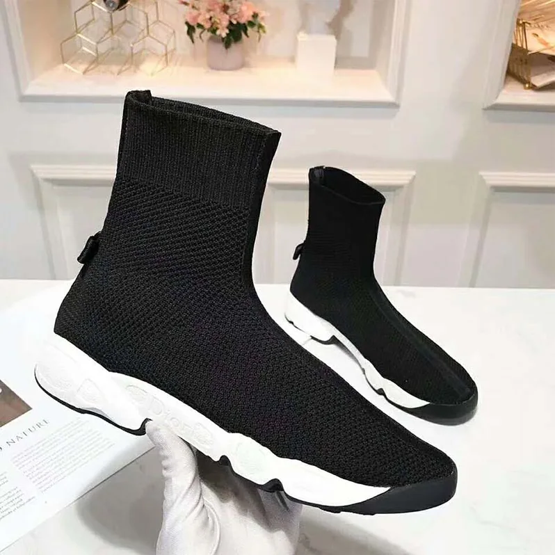 Dior Dior Fusion Technical Canvas High-Top Sneaker for Women in Black Dior Dior Fusion Technical Canvas High-Top Sneaker for Women in Black