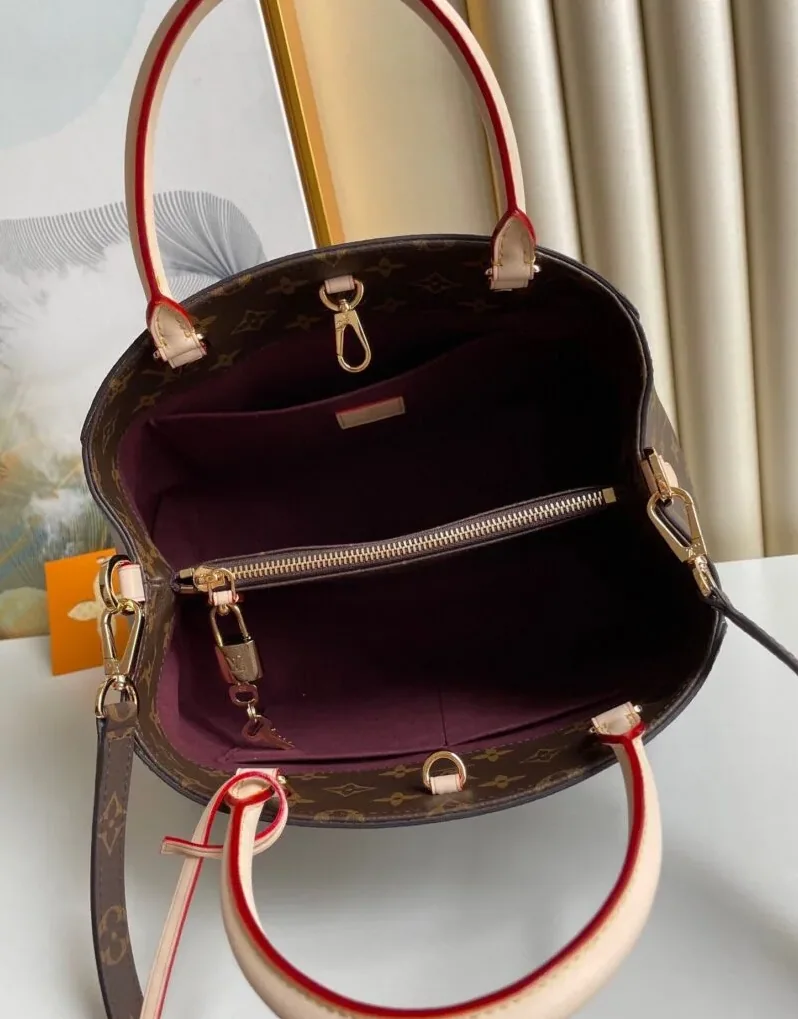 Louis Vuitton Montaigne MM Monogram Canvas Brown Louis Vuitton Montaigne MM Monogram Canvas Brown