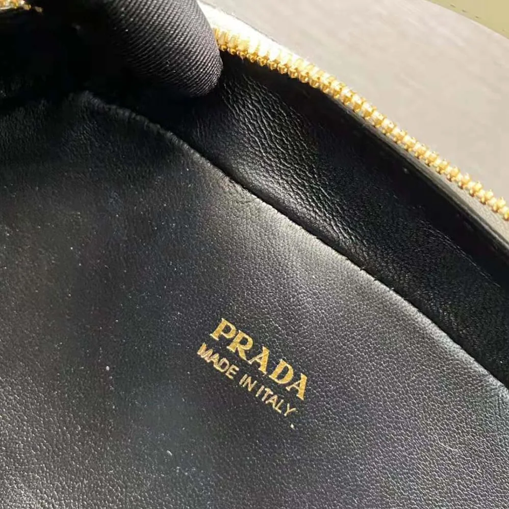 Prada Odette Leather Mini-bag for Women in White