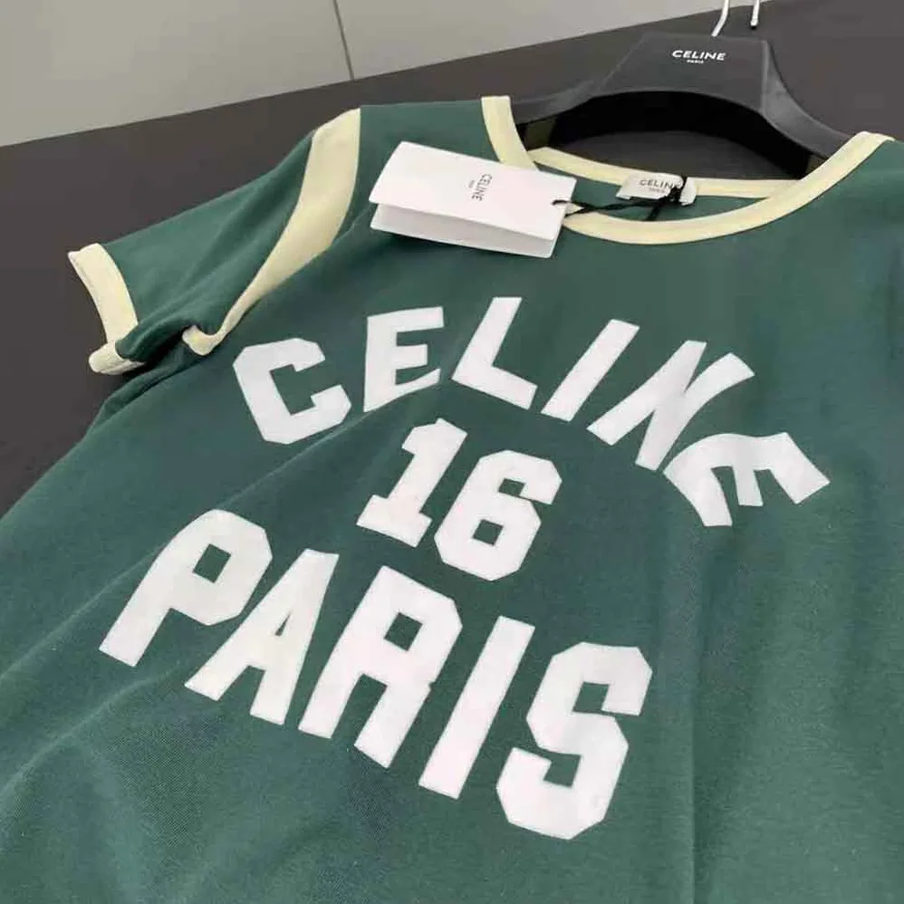 Celine 16 Boxy T for Women in shirt in Cotton Jersey Celine 16 Boxy T for Women in shirt in Cotton Jersey
