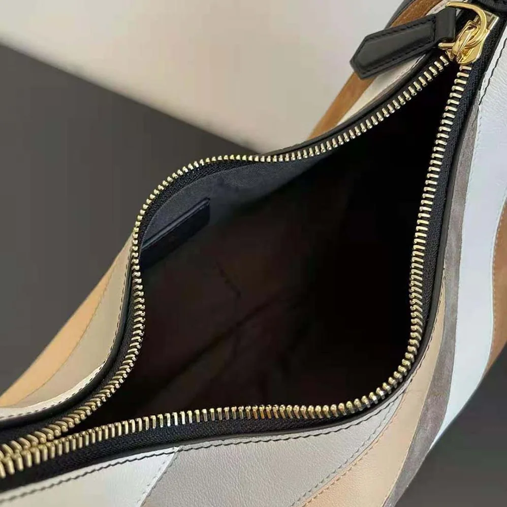 Fendi Fendigraphy Small Leather Bag with Beige and Brown Inlay for Women Fendi Fendigraphy Small Leather Bag with Beige and Brown Inlay for Women