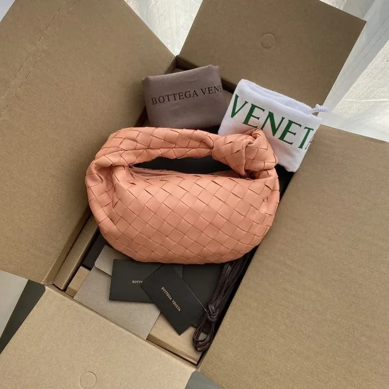 Bottega Veneta Mini Jodie Pale Orange