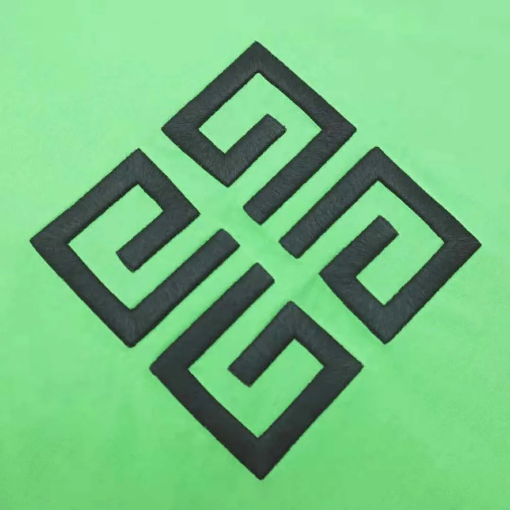 Givenchy Slim Fit T-shirt in Givenchy 4G Jersey with Reaper Prints for Men in Green Givenchy Slim Fit T-shirt in Givenchy 4G Jersey with Reaper Prints for Men in Green