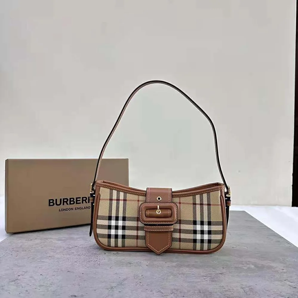 Burberry Sling Bag in Calf Leather for Women
