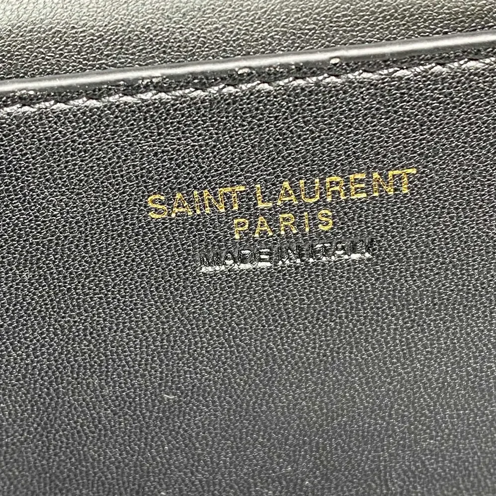 Saint Laurent YSL Gaby Vanity Bag In Lambskin for Women in Beige Saint Laurent YSL Gaby Vanity Bag In Lambskin for Women in Beige